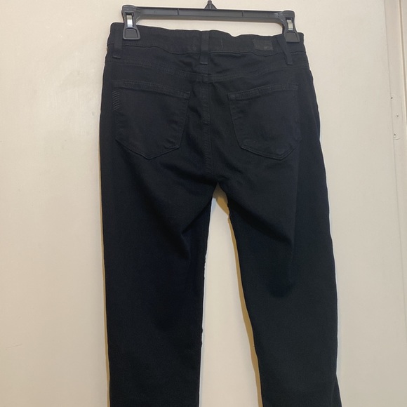 PAIGE Demin Verdugo Ankle Distressed in Black - Picture 3 of 7